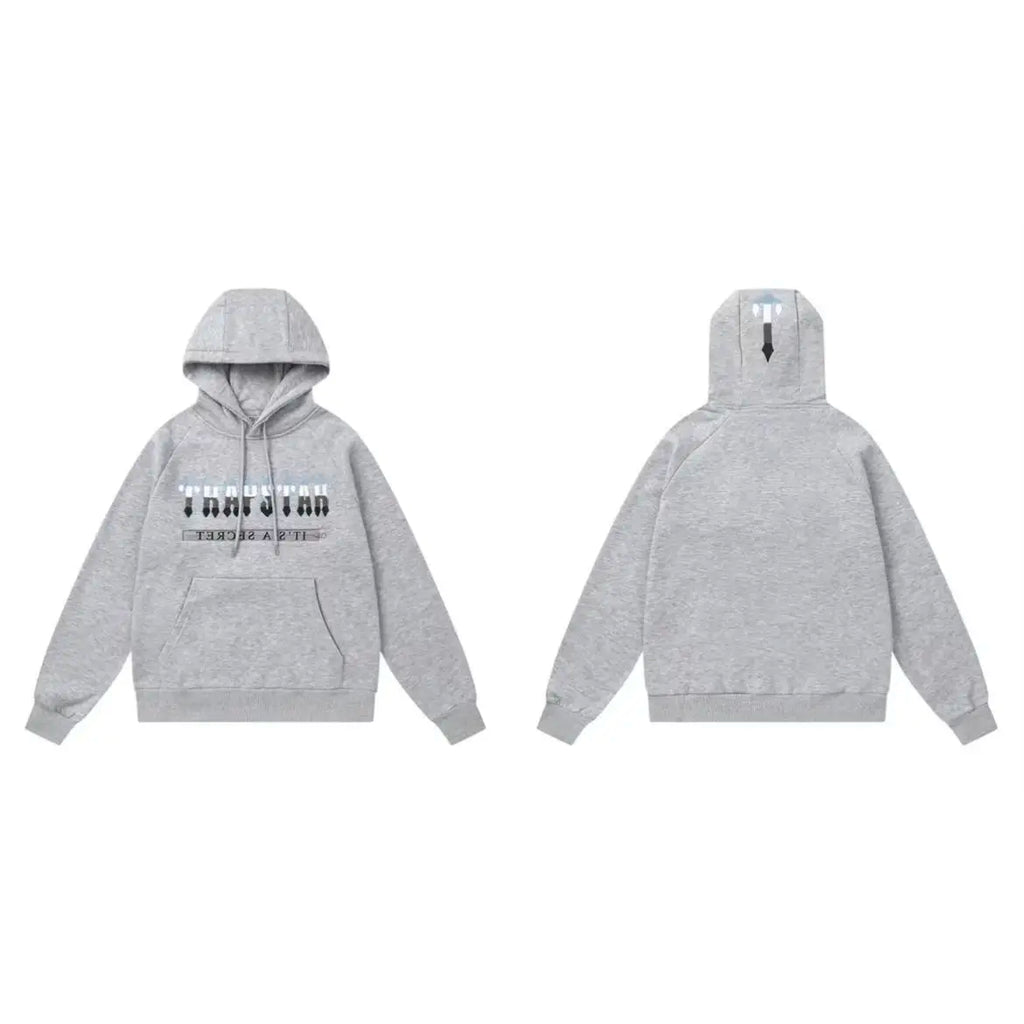 Embroidered Towel Sweatshirt Set Hooded Cotton Long Sleeve Warm Unisex Youth Fashion Winter Collection