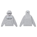 Embroidered Towel Sweatshirt Set Hooded Cotton Long Sleeve Warm Unisex Youth Fashion Winter Collection