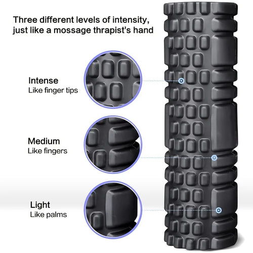 Foam Roller, EVA Muscle Roller for Yoga Pilates Back Exercise Physical Therapy 30 X 8 cm